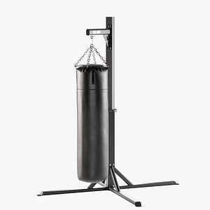 Punching bag with a stand