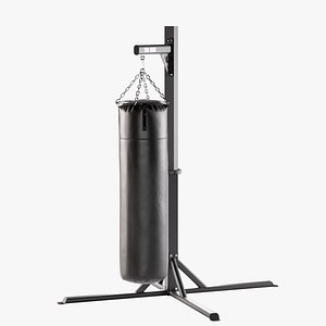 Punching bag with a stand