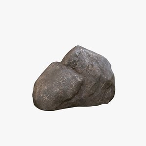 3D stone rock