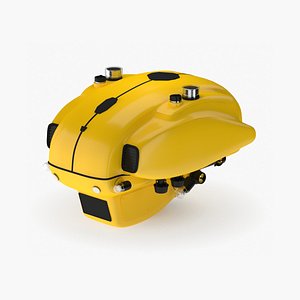 3D model autonomous underwater vehicle