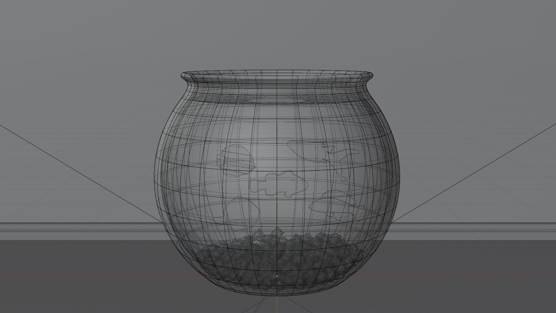 3D Fish Bowl Model - TurboSquid 2223601