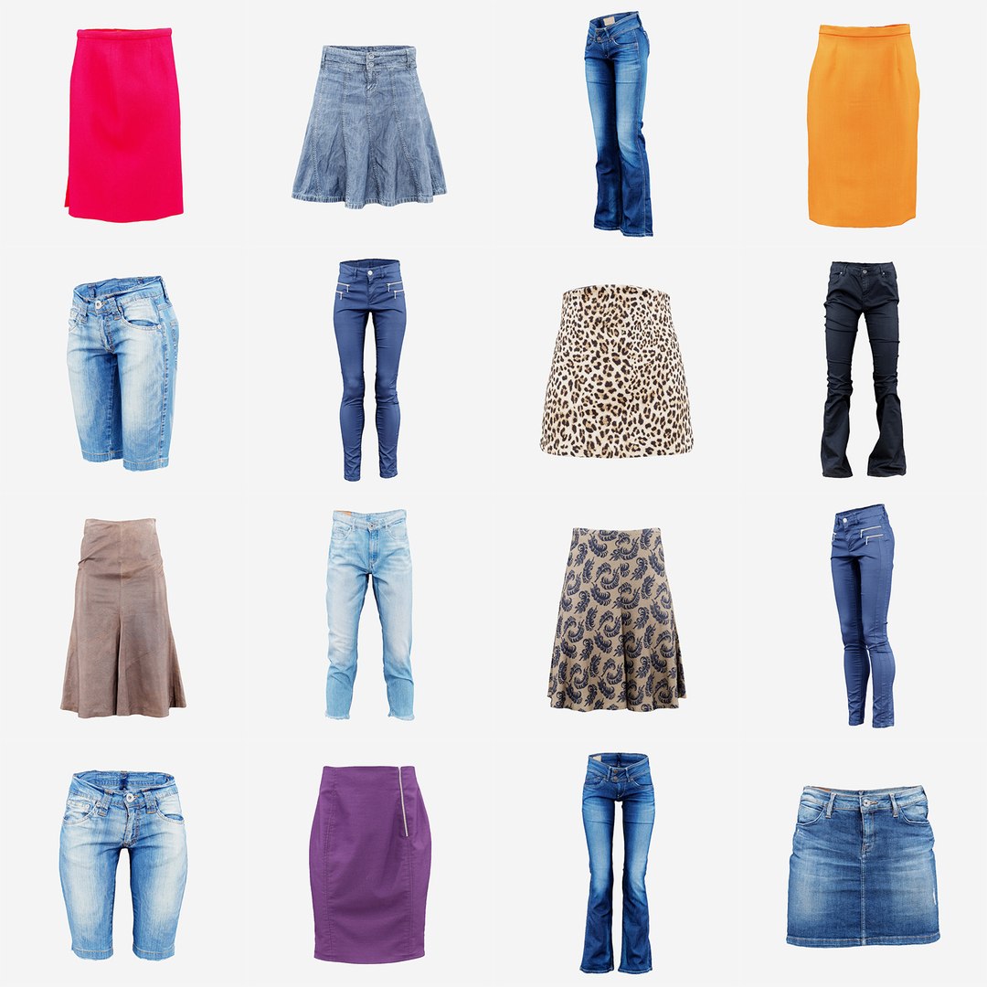 124 clothing items 3D model https://p.turbosquid.com/ts-thumb/S2/ujxUKl/uhyKiSZf/polygonalminiatures3dfashionclothing12skirtpantstrousersjeanscollection/jpg/1596382734/1920x1080/fit_q87/5912101cc13e972a9f66565a7c664e8cbeba3866/polygonalminiatures3dfashionclothing12skirtpantstrousersjeanscollection.jpg