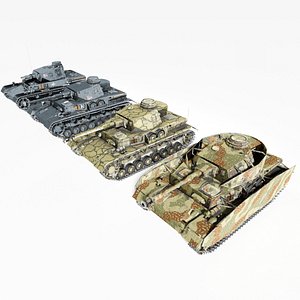 Panzer IV Production models