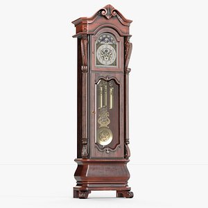 3D howard miller grandfather clock