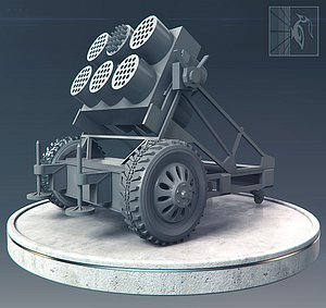 Rocket launcher vehicle