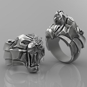 3D Ring Panther