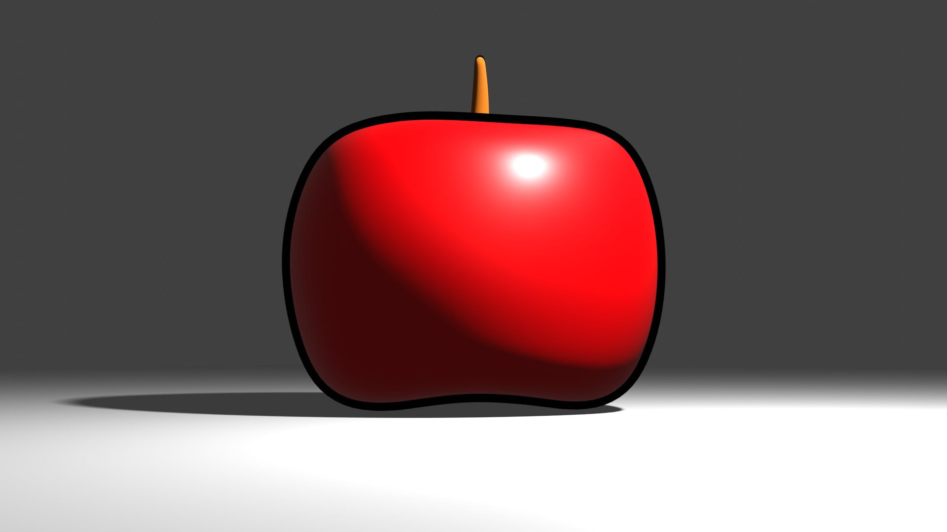 Toon Appel 3D - TurboSquid 2254607