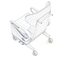 Photorealistic Nemschoff AVA Recliner Healthcare Chair With Pivoting Arms
