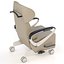 Photorealistic Nemschoff AVA Recliner Healthcare Chair With Pivoting Arms