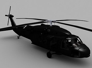 3ds max blackhawk helicopter