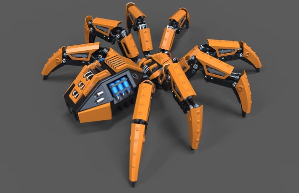 3d model robot spider