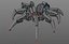 3d model robot spider