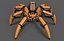 3d model robot spider