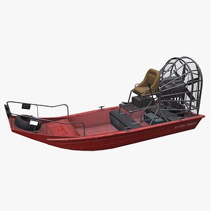 Airboat Low-poly PBR