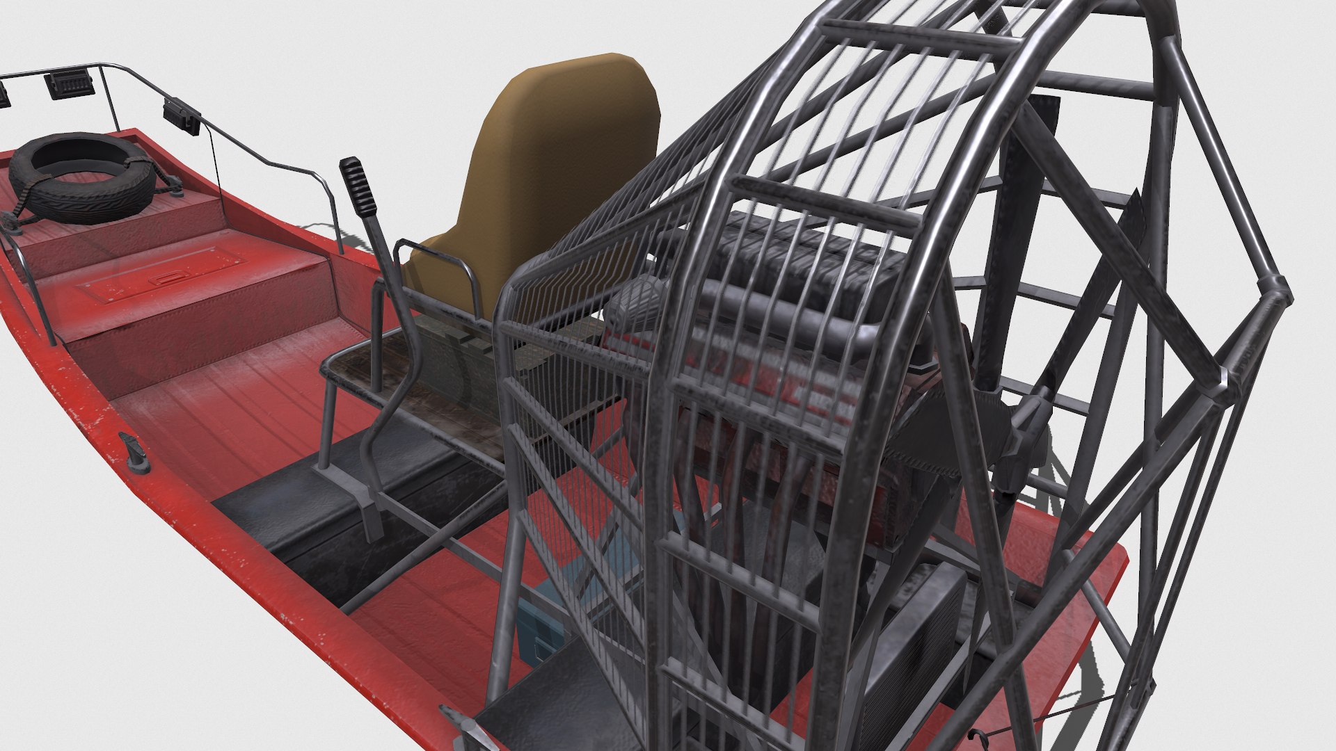 Airboat Low-poly PBR 3D model https://p.turbosquid.com/ts-thumb/S3/Gn0PyH/28/screenshot015/png/1671845107/1920x1080/fit_q87/9fd7965947cad97a5435fe9d537e0452e61cc735/screenshot015.jpg