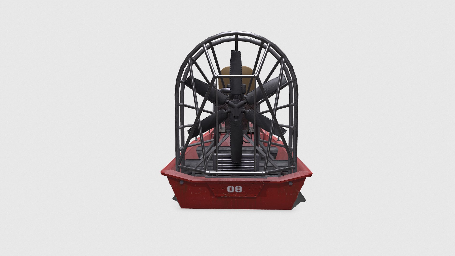 Airboat Low-poly PBR 3D model https://p.turbosquid.com/ts-thumb/S3/Gn0PyH/A0/screenshot005/png/1671845086/1920x1080/fit_q87/314545ef408200a21daf69f812e8ea9e6abbfe6f/screenshot005.jpg