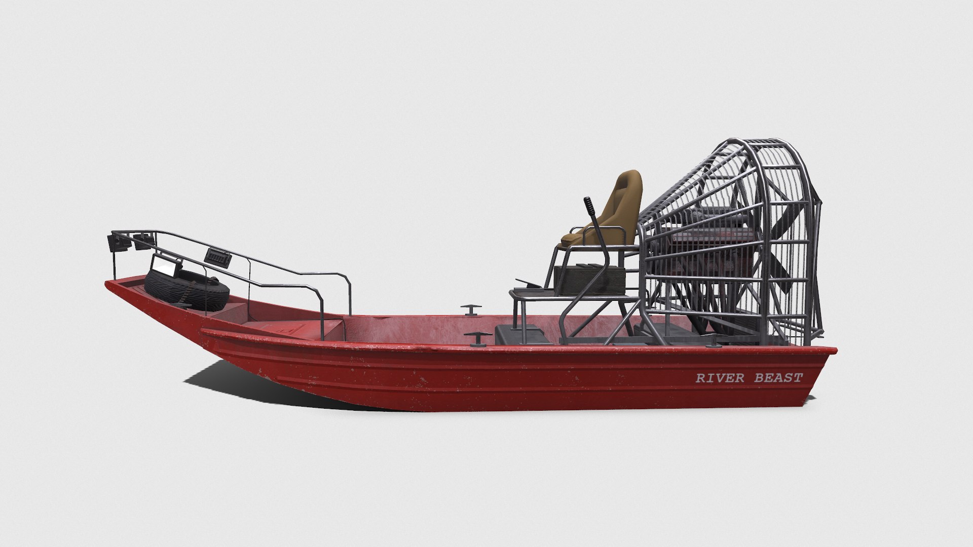 Airboat Low-poly PBR 3D model https://p.turbosquid.com/ts-thumb/S3/Gn0PyH/St/screenshot001/png/1671845079/1920x1080/fit_q87/f704c1f6c0035258ba172210e5fa15e580c1d11a/screenshot001.jpg
