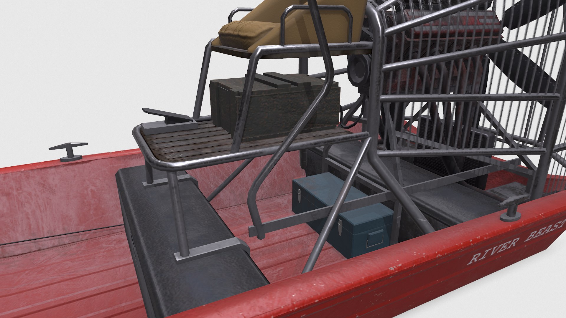 Airboat Low-poly PBR 3D model https://p.turbosquid.com/ts-thumb/S3/Gn0PyH/d2/screenshot013/png/1671845104/1920x1080/fit_q87/48d0d468932e2968d7369f23bb7f3a464332e4e5/screenshot013.jpg