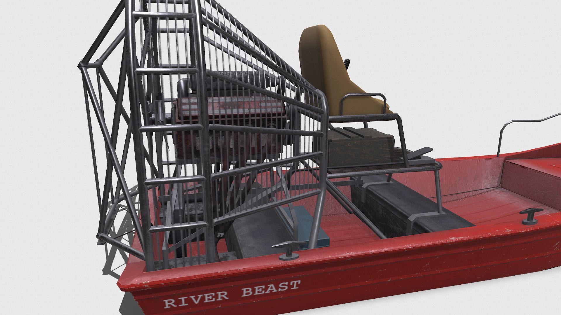 Airboat Low-poly PBR 3D model https://p.turbosquid.com/ts-thumb/S3/Gn0PyH/of/screenshot017/png/1671845114/1920x1080/fit_q87/5a737c4663196c8914604dfb17ef0235d611717e/screenshot017.jpg