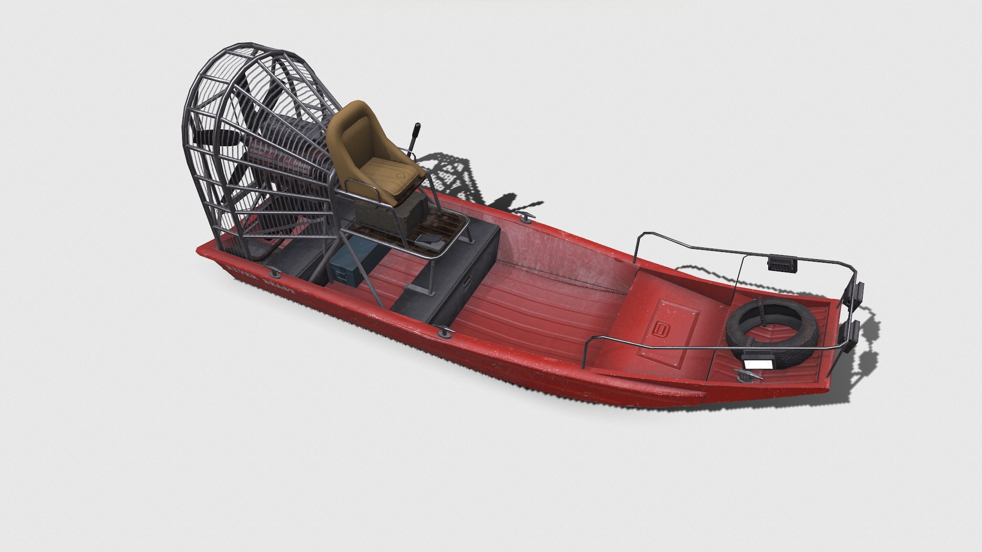 Airboat Low-poly PBR 3D model https://p.turbosquid.com/ts-thumb/S3/Gn0PyH/qk/screenshot008/png/1671845092/1920x1080/fit_q87/3e64d94ad282636320b5505ea9f1c3230e169416/screenshot008.jpg