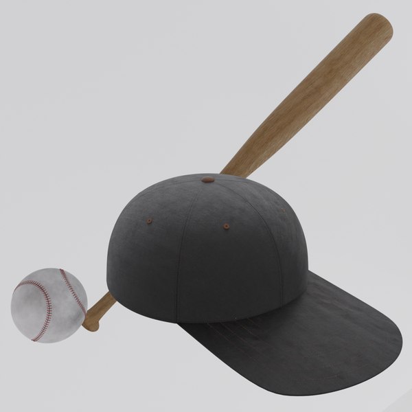 3D Baseball Collection model