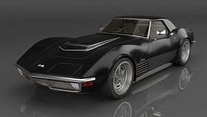 1970 Chevrolet Corvette ZR-1 C3 3D
