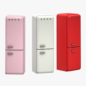 3d max smeg refrigerator