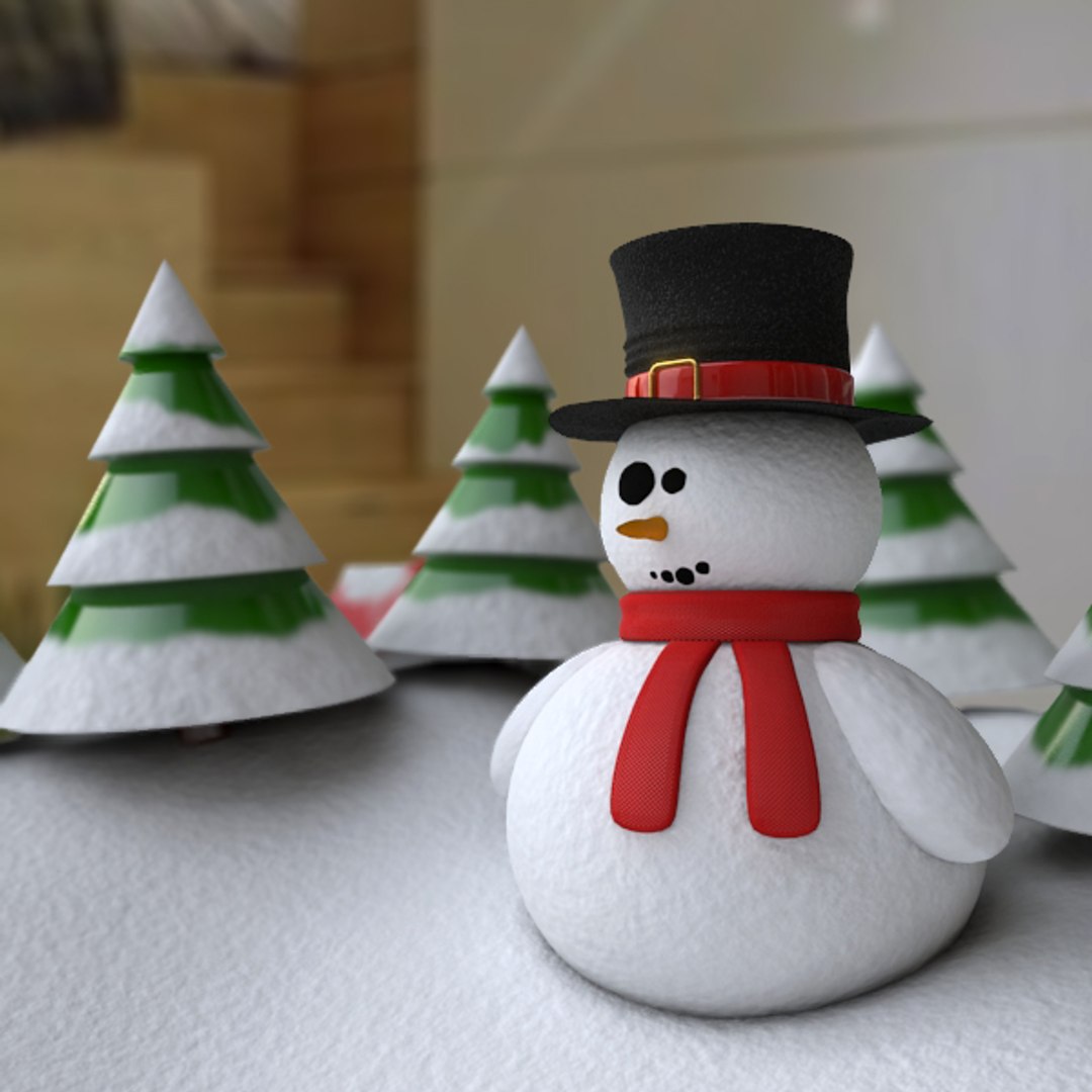 Snowglobe Particle Animation Snow 3d Max