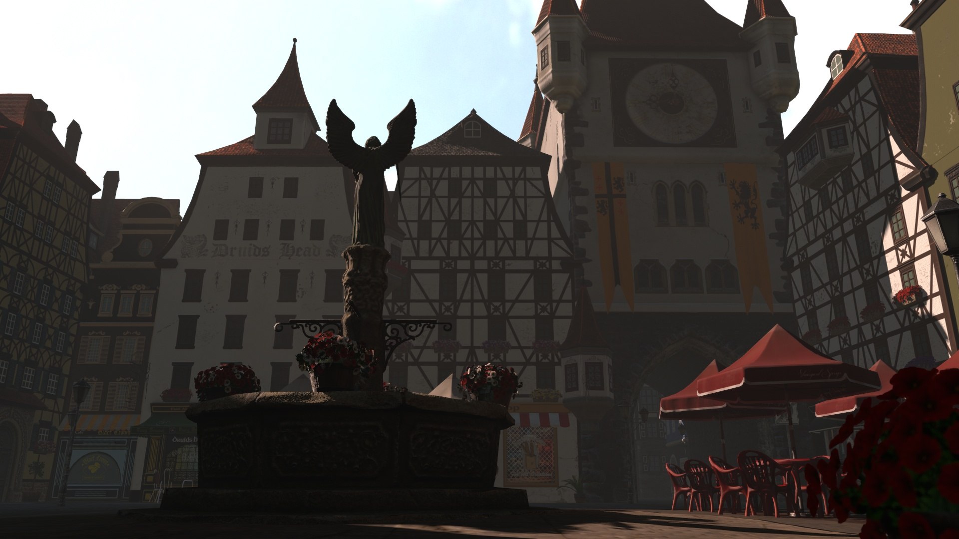 Old Town Square model https://p.turbosquid.com/ts-thumb/S3/X4ctDL/GF/morning5/jpg/1620483790/1920x1080/fit_q87/a0890e85b816300369edb69313ae65b97989db6e/morning5.jpg