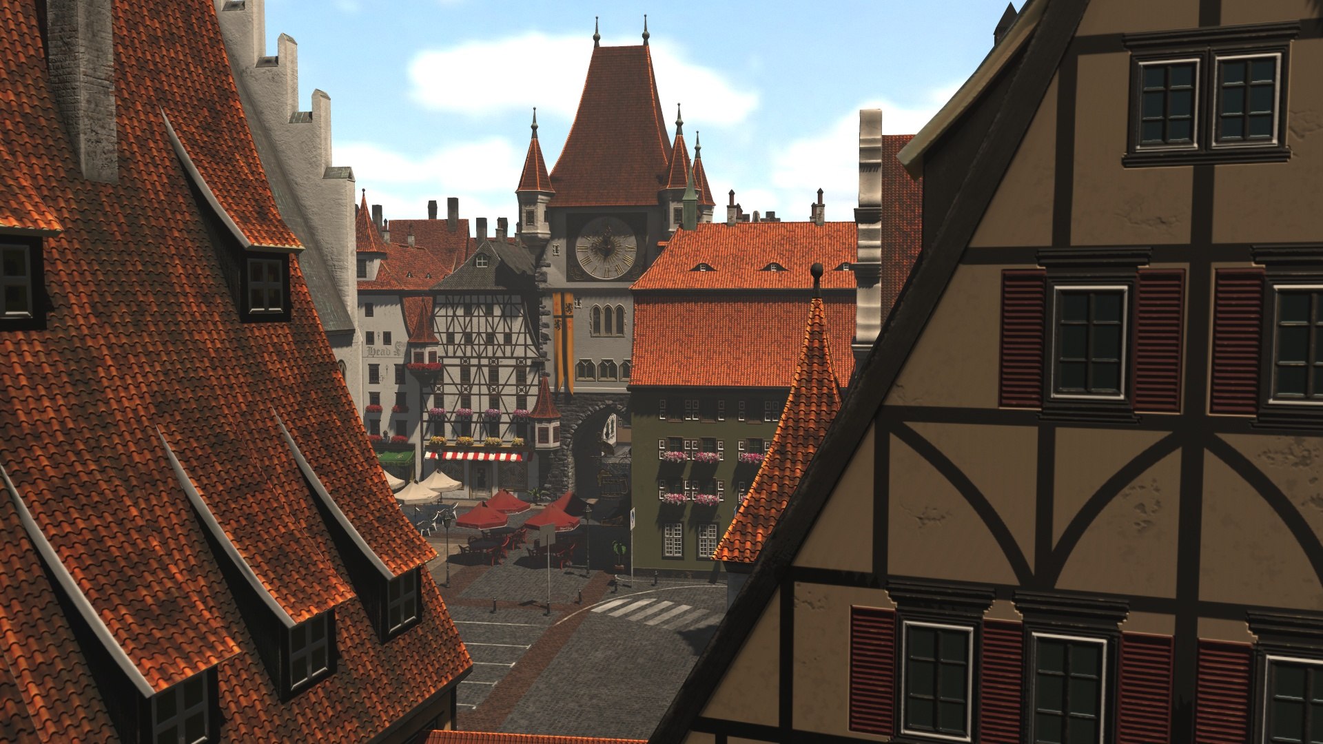 Old Town Square model https://p.turbosquid.com/ts-thumb/S3/X4ctDL/Wz/midday23/jpg/1620483817/1920x1080/fit_q87/073189eeb5a99472d8cb67b17326a3419fd31a63/midday23.jpg