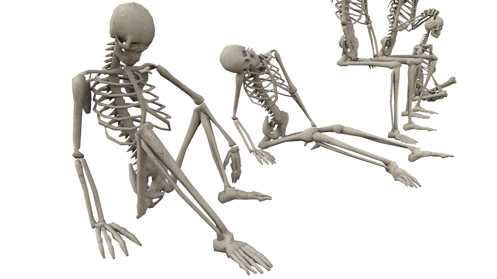 sitting poses low-poly skeletons 3D model https://p.turbosquid.com/ts-thumb/S3/alUdA0/VneMt1xN/skeleton_sitting_03/jpg/1544010719/1920x1080/fit_q87/91f71a791f86856c3cff30fca46e23bb781edcfd/skeleton_sitting_03.jpg