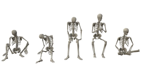 Squelette 3d Sur Ses Genoux Dans Les Puits Du Désespoir Illustration Stock  - Illustration du crâne, homme: 67137653