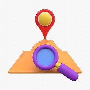 Search Of Land 3D model