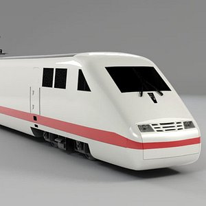 3d model ii ice locomotive