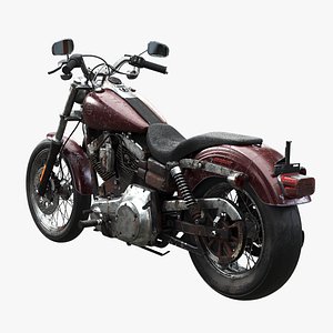 Harley-Davidson FXDC I Dyna Super Glide Custom Aged and Rusted