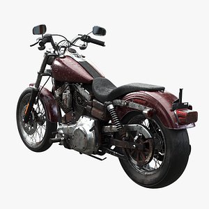 Harley-Davidson FXDC I Dyna Super Glide Custom Aged and Rusted