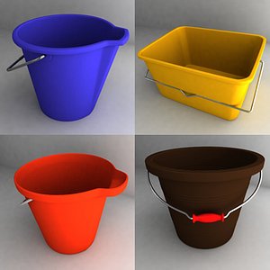 bucket new 3d obj
