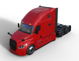 Modern Semi Truck Rigged PBR