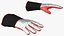 Gants de soudage résistants à la chaleur gréés pour Cinema 4D