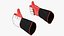 Gants de soudage résistants à la chaleur gréés pour Cinema 4D
