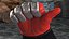 Gants de soudage résistants à la chaleur gréés pour Cinema 4D