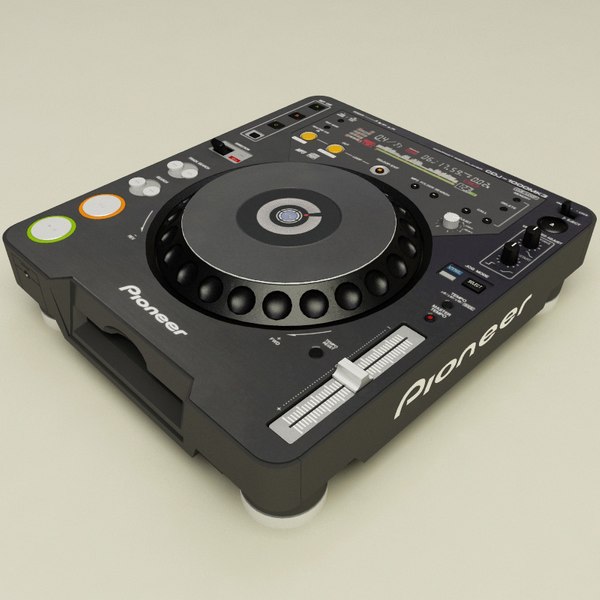 パイオニアCDJ 1000 mk33Dモデル - TurboSquid 504374