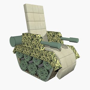 chair tank 3D model