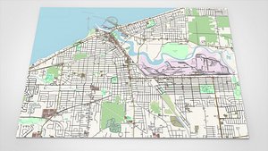 Cityscape Lorain County Ohio United States