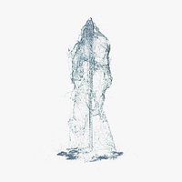Realistic Water Fountain Animation