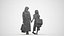 00451Kyrsten002 - Adult Caucasian woman shopping with bag in transitional seasonal clothing