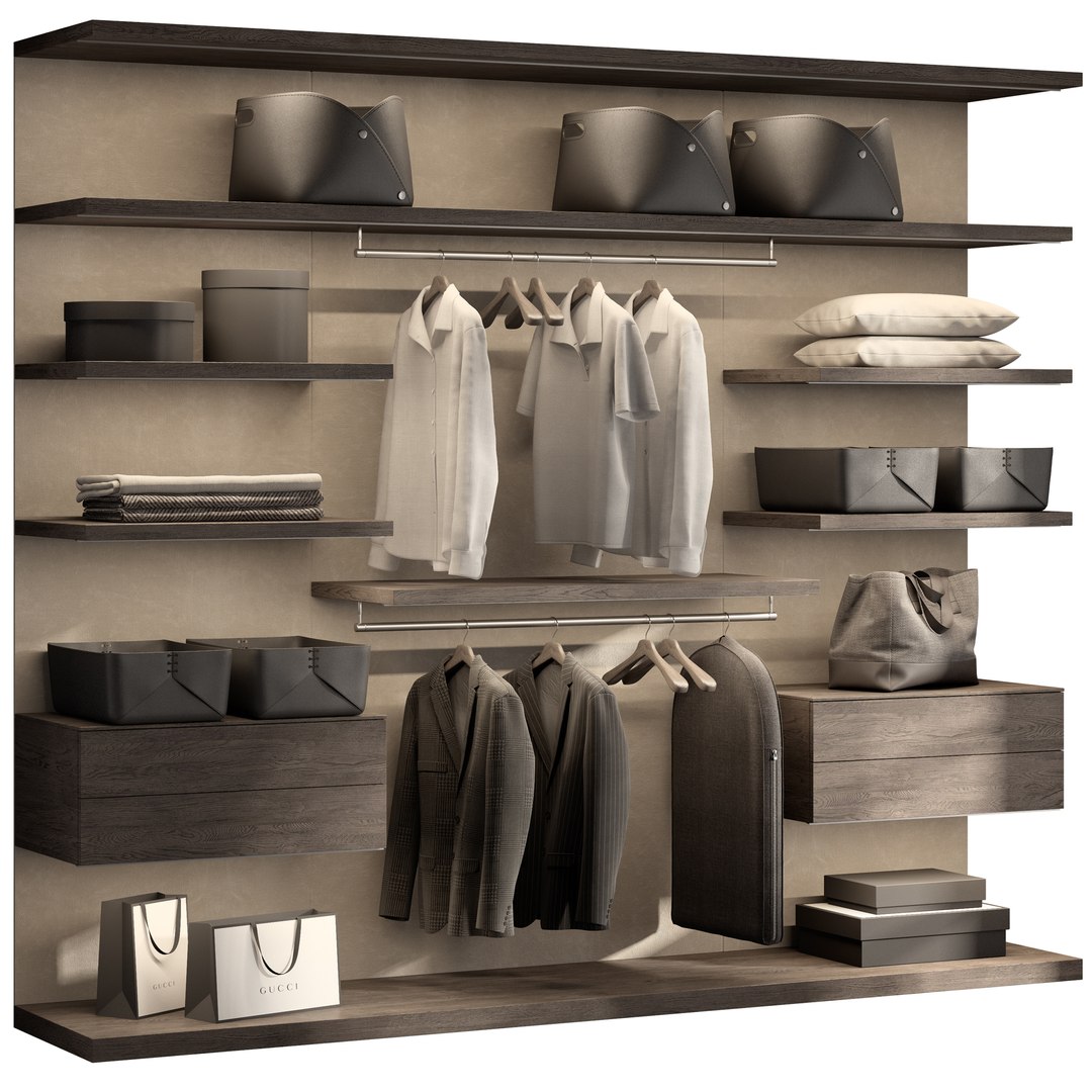Wardrobe 03 3D Model - TurboSquid 2170012