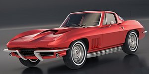 Chevrolet Corvette Stingray C2 1967 3D