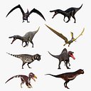 Paquete de dinosaurios 01
