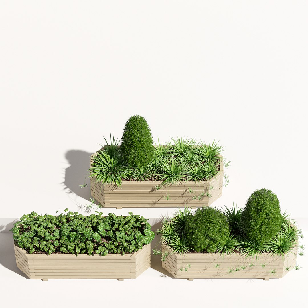 3D pine octagonal trough planter https://p.turbosquid.com/ts-thumb/S4/20Z0Ty/zGIBKRE2/tp_2/jpg/1517062346/1920x1080/fit_q87/a3a9010f831aa0bda4e6b2560f04f9f872efc1d0/tp_2.jpg